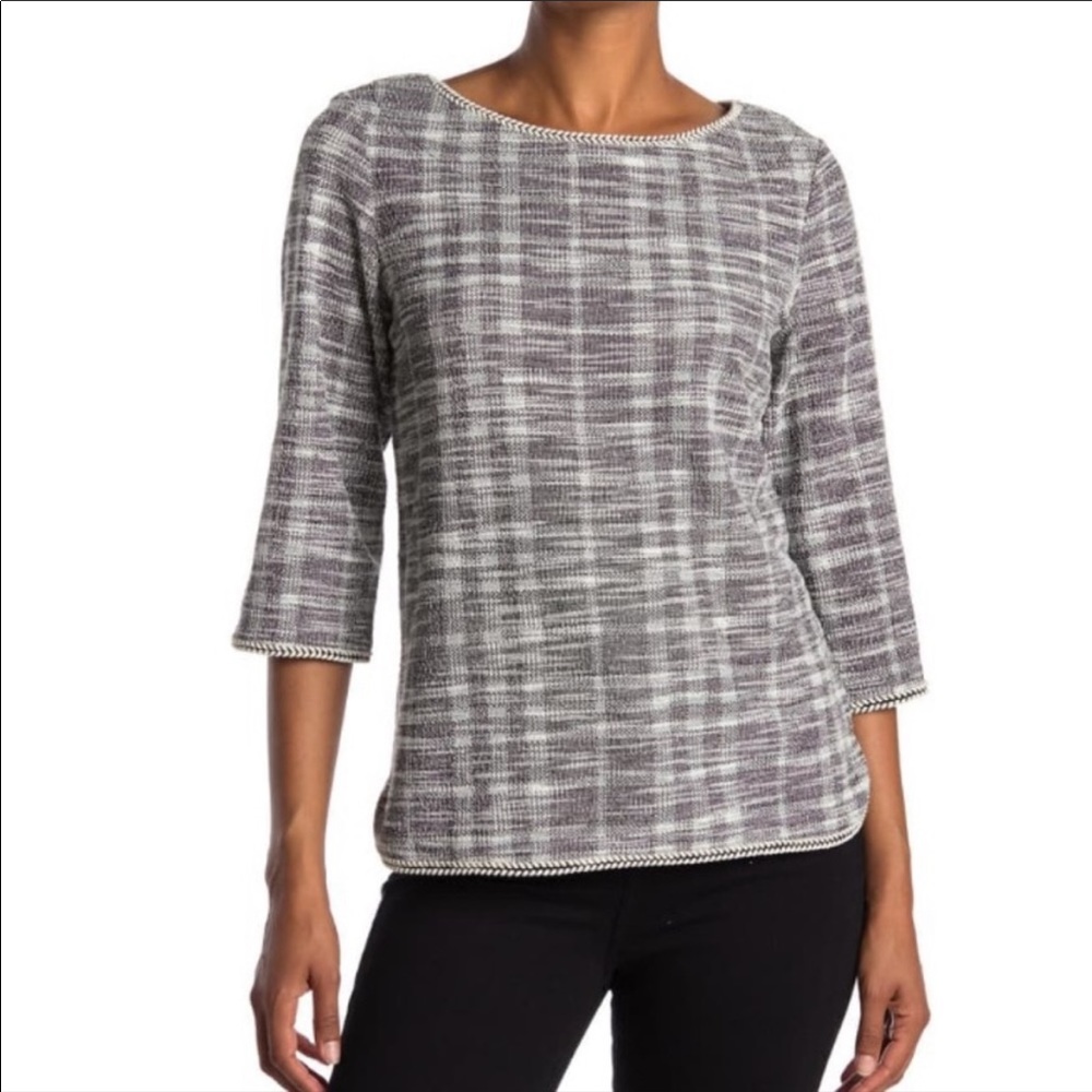 Max Studio Tweed Top *NWT*